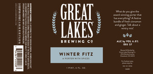 The Great Lakes Brewing Co. Winter Fitz