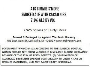 Against The Grain Brewery Atg Gimme Smore
