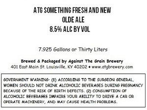 Against The Grain Brewery Atg Something Fresh And New