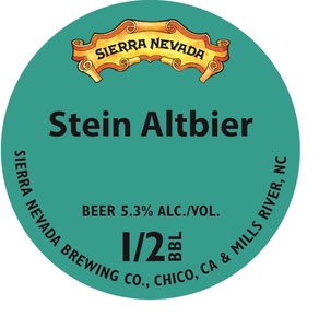 Sierra Nevada Stein Altbier October 2015