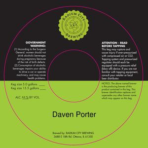 Radium City Brewing Daven Porter October 2015