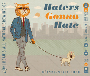 Beau's All Natural Brewing Company Haters Gonna Hate October 2015
