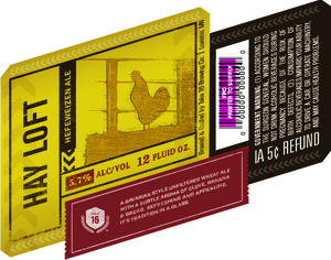 Take 16 Brewing Co Hayloft October 2015