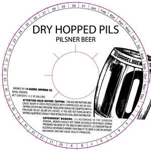 10 Barrel Brewing Co. Dry Hopped Pils October 2015