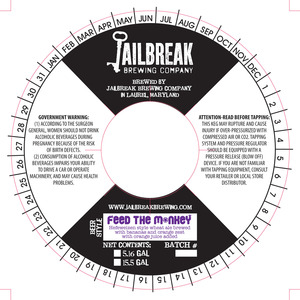 Jailbreak Brewing Company Feed The Monkey