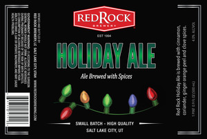 Red Rock Holiday Ale October 2015