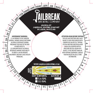 Jailbreak Brewing Company Summer Citrus