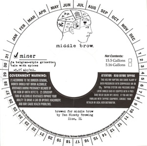 Middle Brow. Miner October 2015