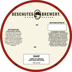 Deschutes Brewery Ehop October 2015