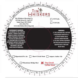 Tiny Circuit Coffee Stout October 2015