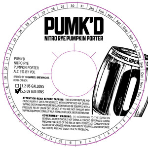 10 Barrel Brewing Co. Pumk'd October 2015