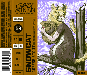 Crazy Mountain Brewing Company Snowcat October 2015