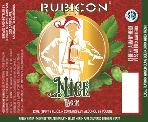 Rubicon Brewing Company Nice Lager