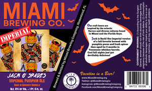 Imperial Jack O Spades Imperial Pumpkin Ale October 2015