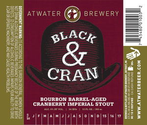 Atwater Brewery Black And Cran October 2015