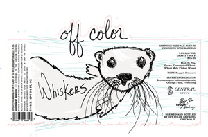 Off Color Brewing Whiskers October 2015