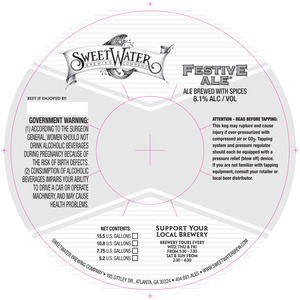 Sweetwater Festive Ale