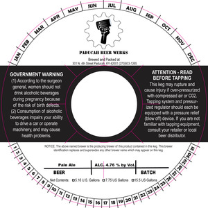 Paducah Beer Werks Pale Ale