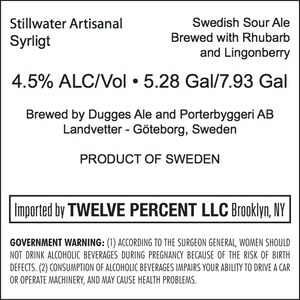 Stillwater Artisanal Syrligt