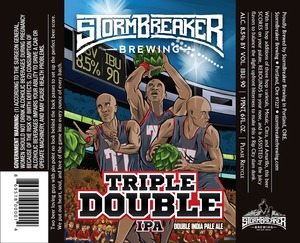 Stormbreaker Brewing Triple Double IPA