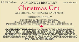 Almond'22 Brewery Christmas Cru October 2015