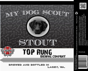 Top Rung Brewing Company My Dog Scout Stout
