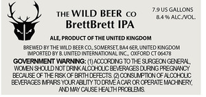 The Wild Beer Co Brettbrett IPA October 2015