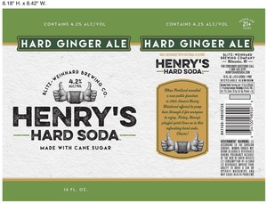 Henry's Hard Soda Hard Ginger Ale