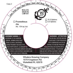 Whalers Brewing Company Prometheus