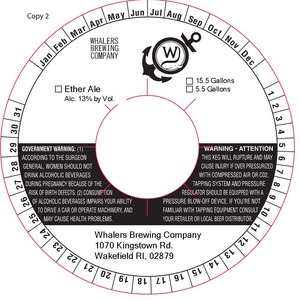 Whalers Brewing Company Ether