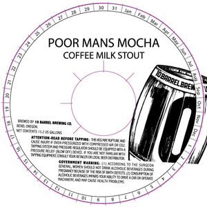 10 Barrel Brewing Co. Poor Mans Mocha October 2015