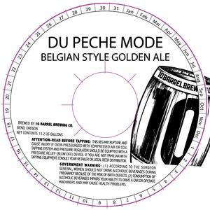 10 Barrel Brewing Co. Du Peche Mode