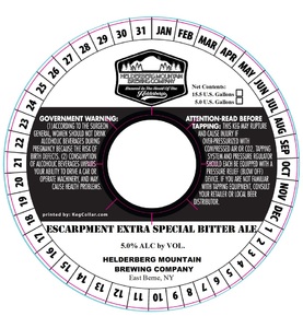 Escarpment Extra Special Bitter Ale 