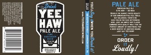 Yee-haw Pale Ale October 2015