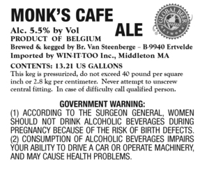 Monk's Cafe October 2015
