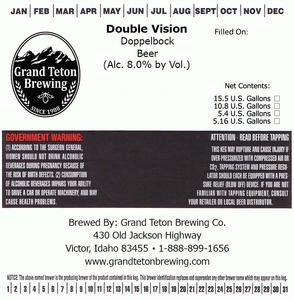 Grand Teton Brewing Double Vision