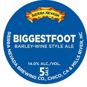 Sierra Nevada Biggestfoot October 2015