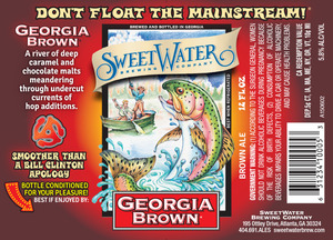 Sweetwater Georgia Brown October 2015