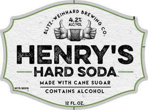 Henry's Hard Soda Hard Ginger Ale