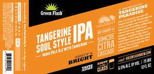 Green Flash Brewing Company Tangerine Soul Style October 2015