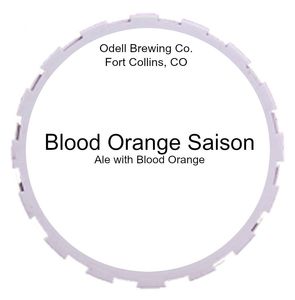 Odell Brewing Company Blood Orange Saison