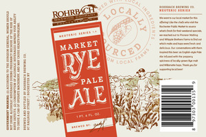 Rohrbach Market Rye Pale Ale