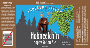 Anderson Valley Brewing Company Hobneelch'n Hoppy Saison October 2015