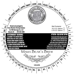 Mb Beverage Company LLC Mama Bear's Brew
