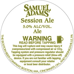 Samuel Adams Session Ale