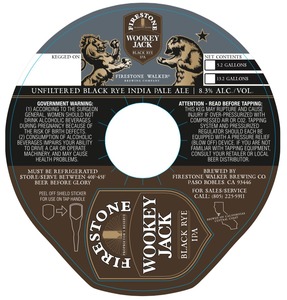 Firestone Walker Brewing Company Wookey Jack Black Rye IPA