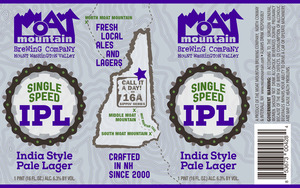 Moat Mountain Brewing Co. Single Speed Ipl December 2015