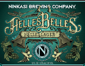 Ninkasi Brewing Company Helles Belles October 2015