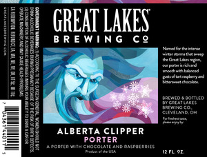 The Great Lakes Brewing Co. Alberta Clipper November 2015