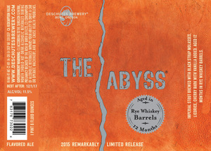 Deschutes Brewery The Abyss November 2015